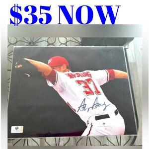 Stephen Strasburg Washington Nationals Signed Autograph 8x10 Baseball Photo COA